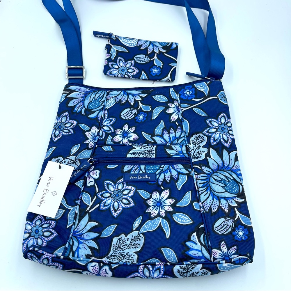 Vera Bradley Lighten Up Hipster & Zip ID in Tropics Tapestry NWT